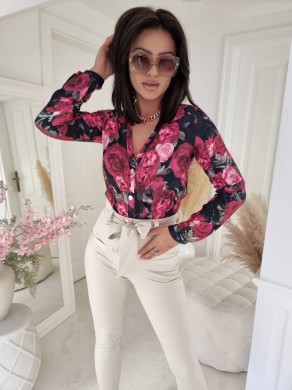 Bluzka damska w róże By Me