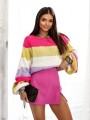 Stylowy sweter damski w paski Cocomore