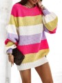 Stylowy sweter damski w paski Cocomore