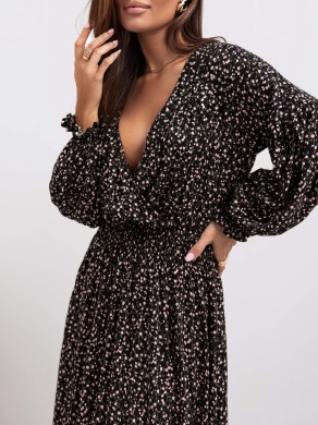 Maxi sukienka z dekoltem Cocomore Lara