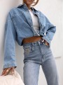 Spodnie jeans damskie Cocomore Lucia