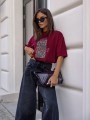 Damski t-shirt z nadrukiem Cocomore