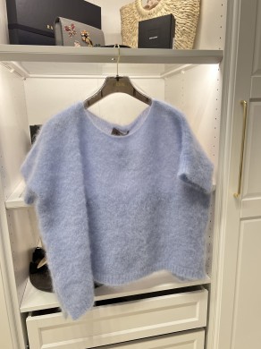 Sweter z krótkim rękawem Super Kid Mohair Premium Yarn