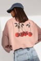 Bluza damska z nadrukiem Cocomore cherry