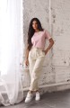 Pudrowy t-shirt damski La Dolce Vita Xana