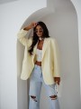 Pastelowa marynarka oversize damska Me Gusta – elegancka i stylowa