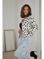 Kurtka bomberka damska w groszki XANA