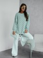 Bluza damska oversize Me Gusta w groszki