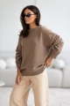 Sweter damski oversize wełniany fango Madame Sue