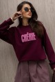 Bluza damska Cherie XANA bordowa
